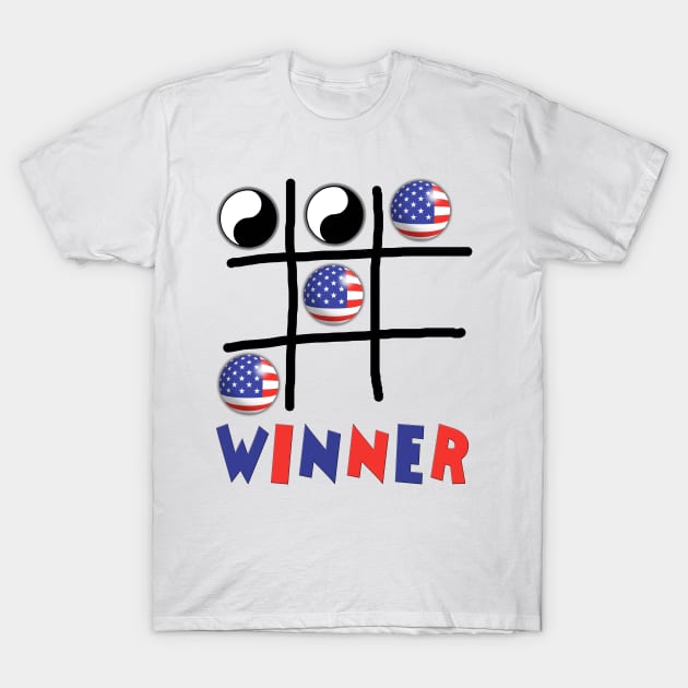 USA: Allways Winner T-Shirt by aastal72
